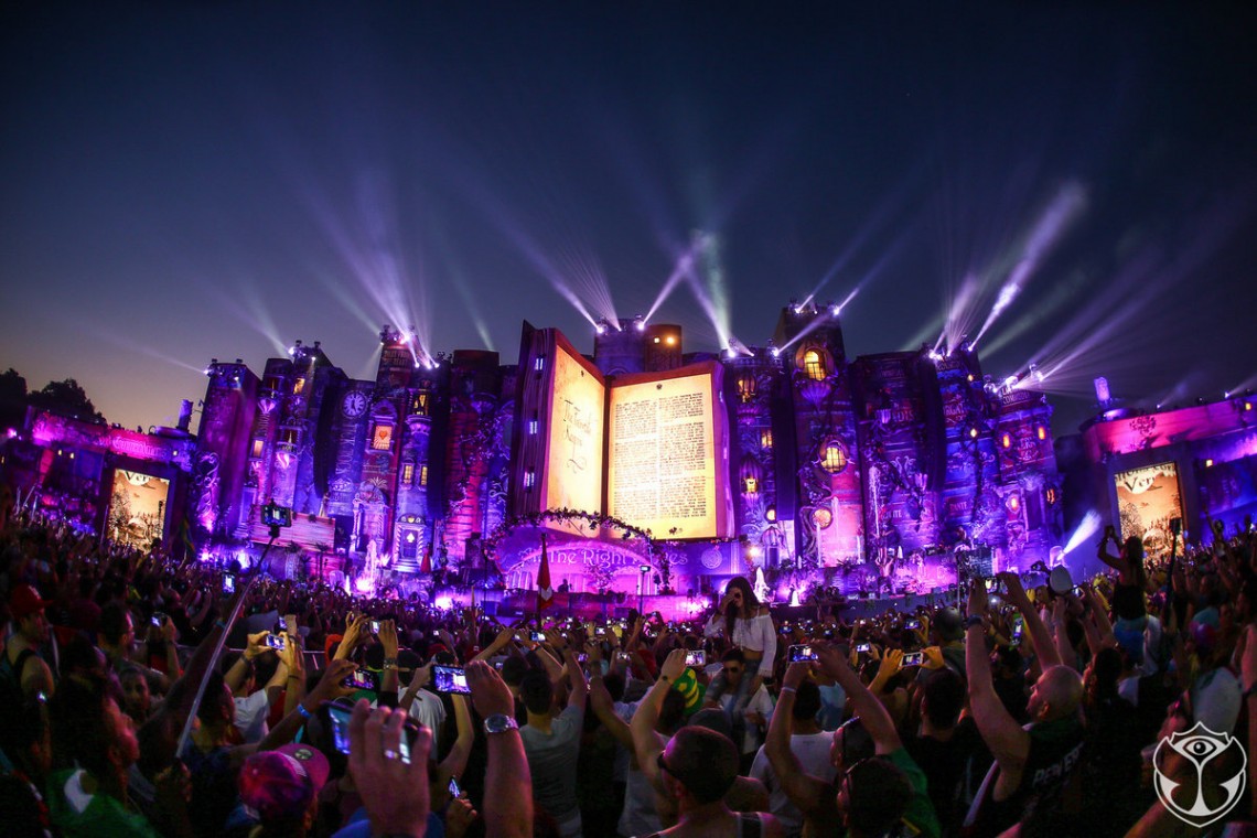 Tomorrowland é um festival de música eletrônica realizado na Bélgica