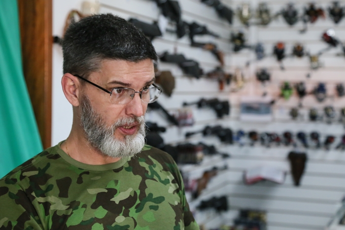 Otacil de Araújo garante que a procura por armas já demonstra aumento | Foto Eduardo Montecino/OCP News