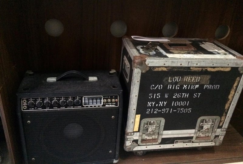Como um amplificador que pertenceu a Lou Reed foi parar em Joinville?