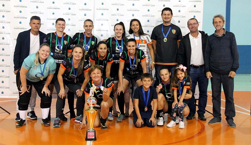 Equipe de Guaramirim sagrou-se campeã em casa I Foto: Divulgação/Secretaria de Esportes de Guaramirim