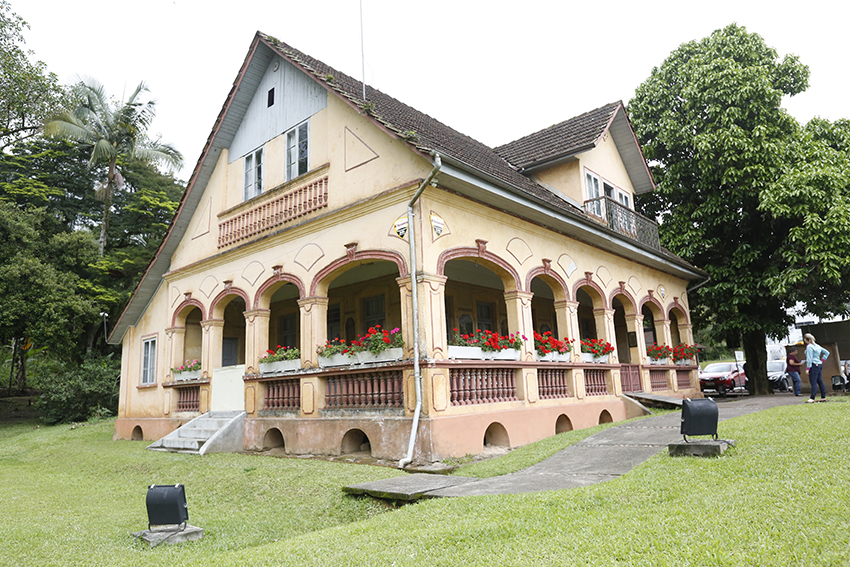 Atividades ocorrem na Casa Krüger, em Pirabeiraba | Foto Rogerio da Silva/Secom/Prefeitura de Joinville