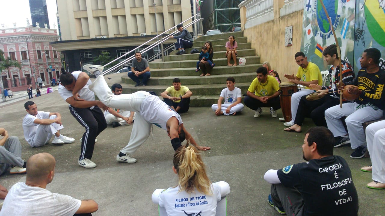 Centro histórico teve roda de capoeira na Feira Viva Cidade | Foto Divulgação