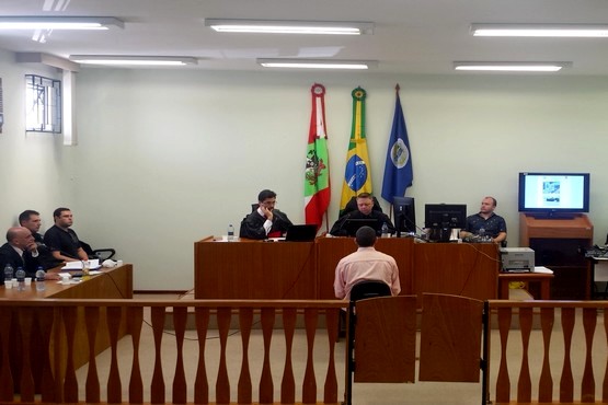 A decisão foi tomada pelo Conselho de Sentença, em sessão do Tribunal do Júri | Foto Divulgação/TJSC