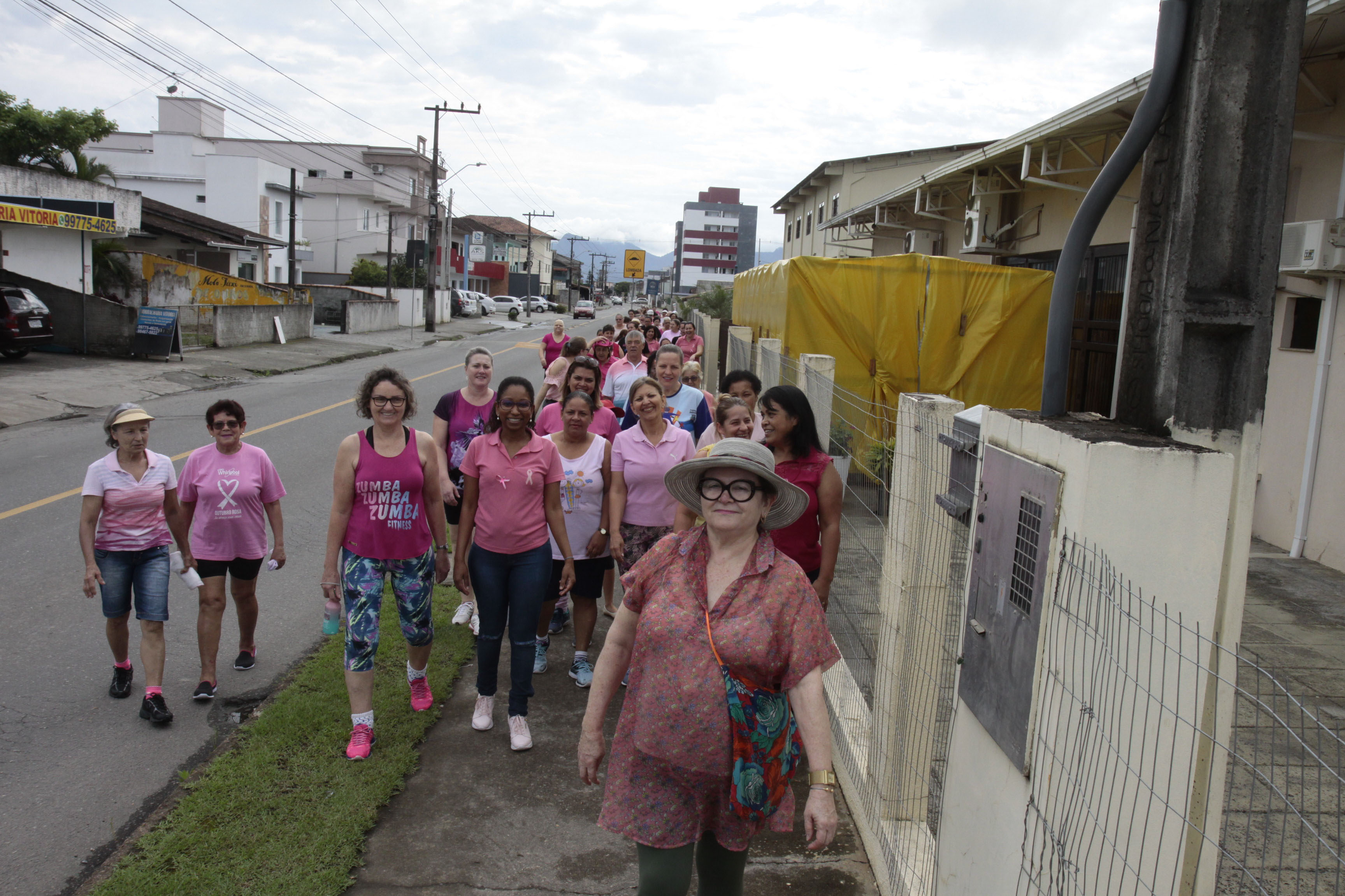 Caminhada foi realizada nesta terça-feira | Foto Secom/Prefeitura de Joinville