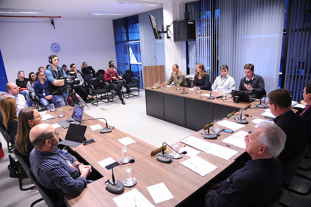 Comissão Especial de Recursos Hídricos se reuniu nesta semana na CVJ | Foto Nilson Bastian/CVJ