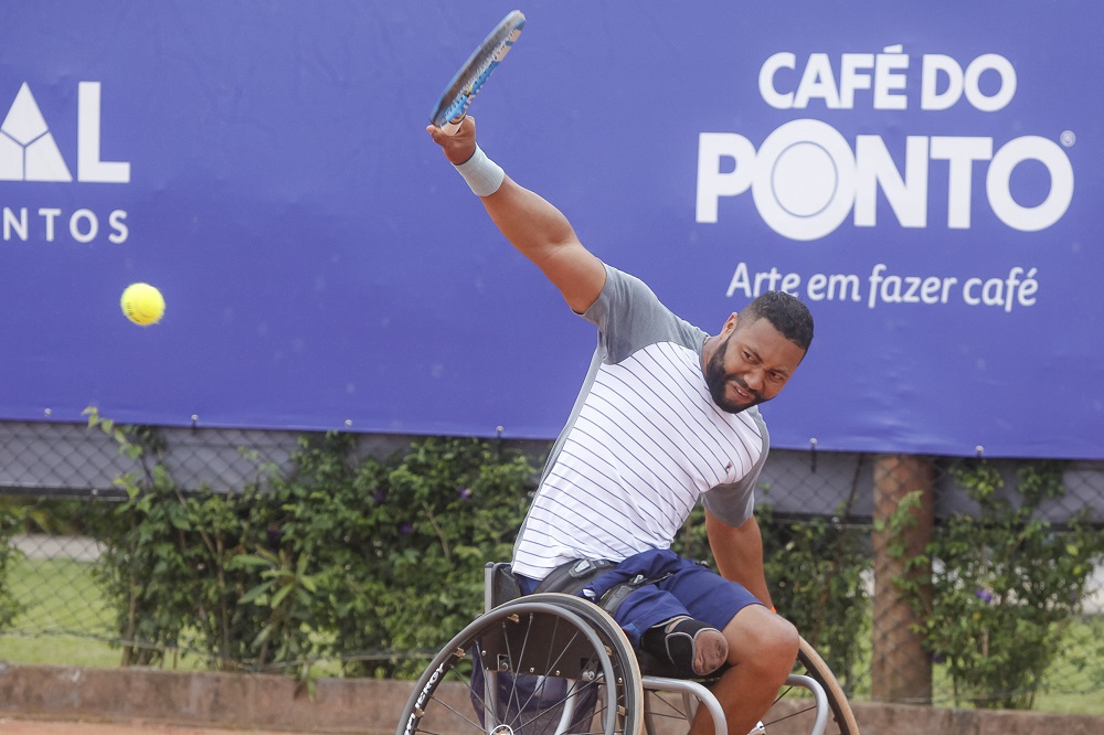 Daniel Rodrigues é o brasileiro nas semifinais da principal categoria da 8ª Copa GK em Cadeira de Rodas | Foto Hermes Bezerra/Divulgação