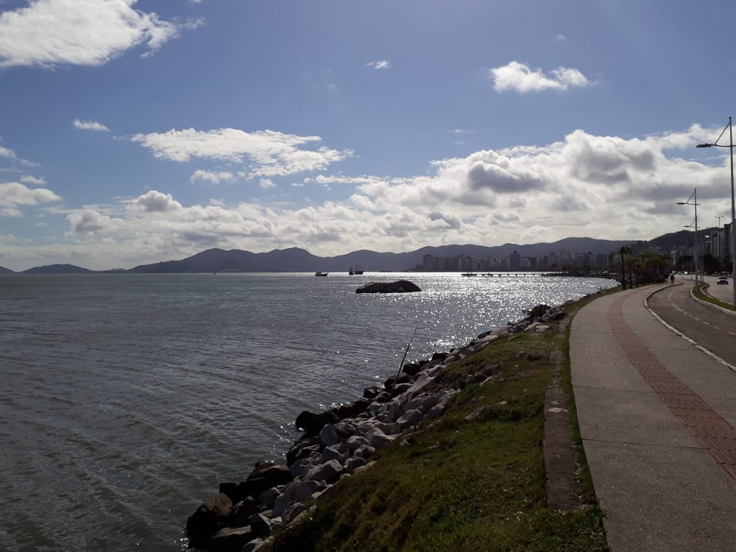 Final de semana será de sol entre nuvens em Florianópolis | Foto Ewaldo Willerding/OCPNews