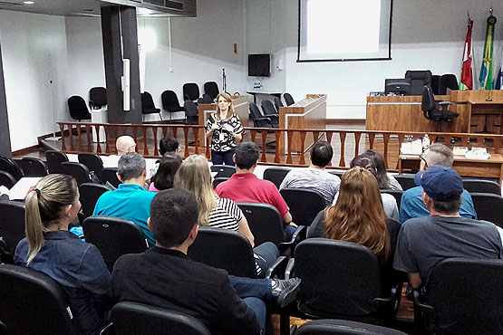 Este é o quinto curso realizado pela comarca de Joinville neste ano | Foto Divulgação