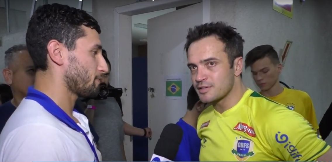 VÍDEO: Falcão fala sobre aposentadoria da seleção brasileira e o futuro no futsal
