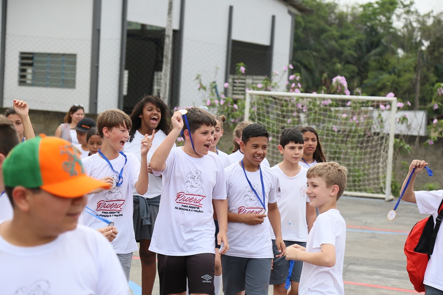Olimpíada escolar ajudou na integração dos estudantes e envolvimento com o projeto | Foto Eduardo Montecino/OCP News