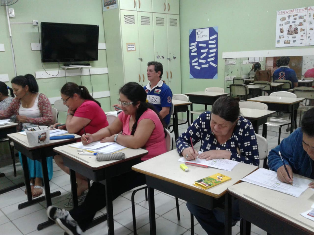 Mais de mil alunos são atendidos pelo ensino de jovens e adultos | Foto PMF/Divulgação 