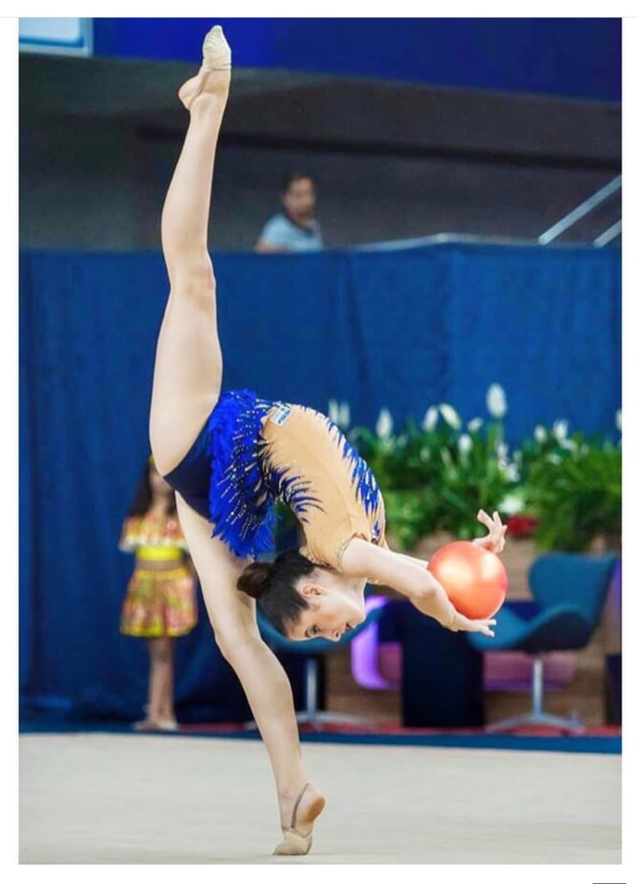 Beatriz Linhares da Silva é a sétima ginasta da Adiee/UDESC/FME convocada para a Seleção Brasileira | Foto PMF/Divulgação