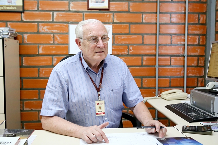 Victor Danich é o diretor do JaraguaTec | Foto Eduardo Montecino/OCP News