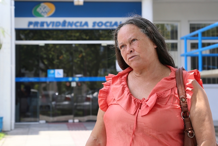 Clarice tenta recuperar aposentadoria por invalidez | Foto Eduardo Montecino/OCP News