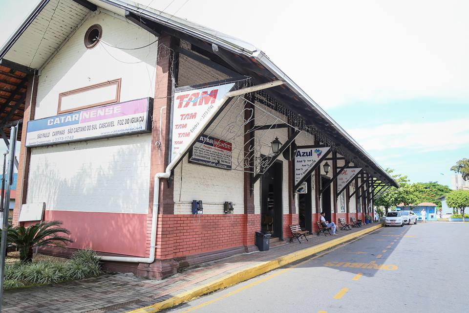 Prédio da Estação Ferroviária pertence à Prefeitura | Foto Eduardo Montecino/OCP News