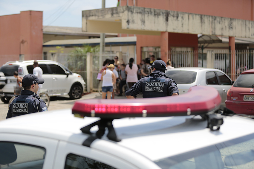 Atualmente, a unidade conta com 37 guardas municipais que atuam em todos os turnos, das 6h30 às 22h30 | Foto Divulgação Secom/Prefeitura de Joinville