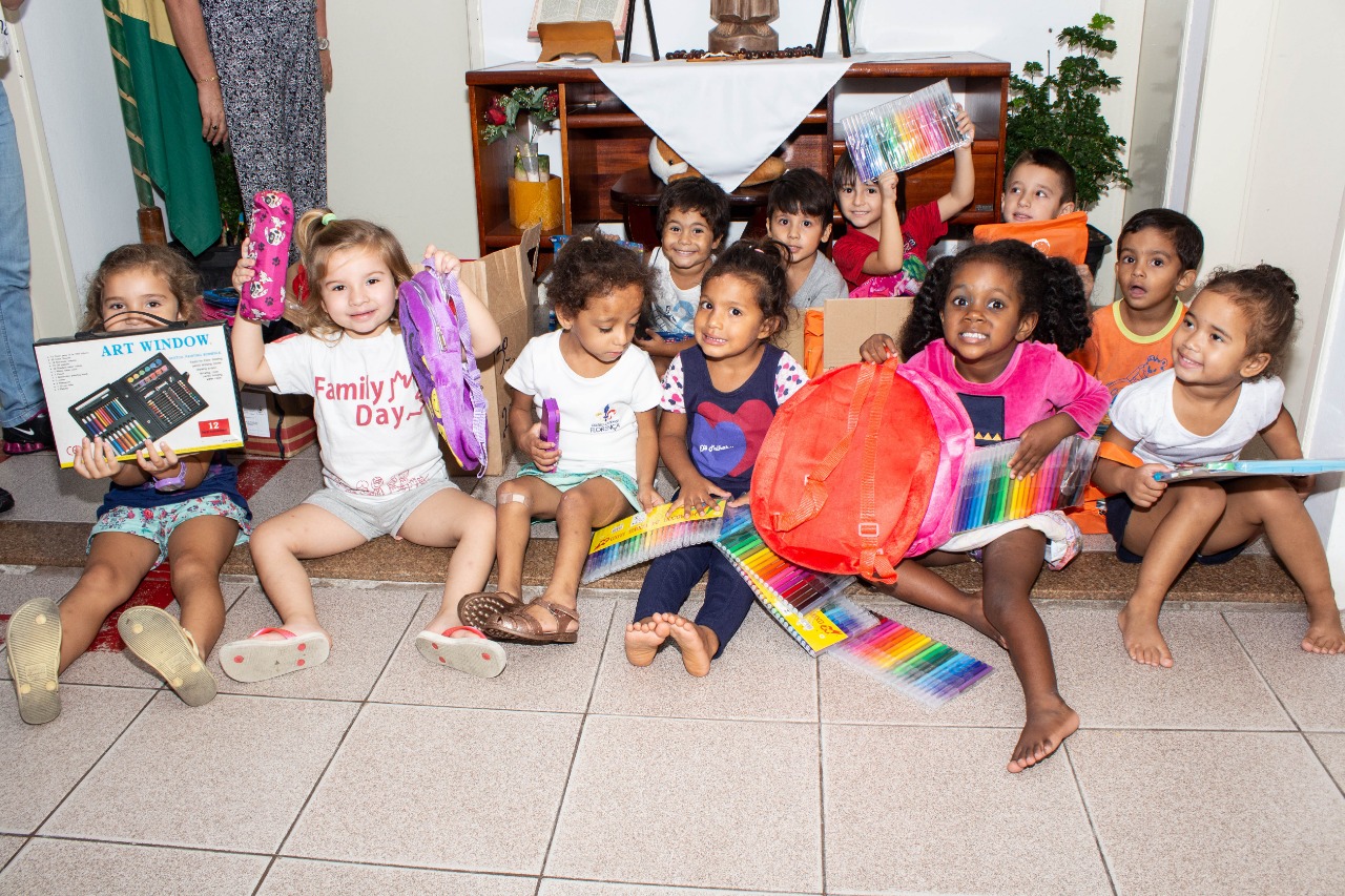Mais de cinco mil ítens na campanha sustentável de doação de material escolar | Foto PMF/Divulgação