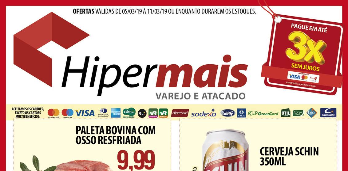 Hipermais: confira as ofertas exclusivas para este fim de semana em Jaraguá do Sul!