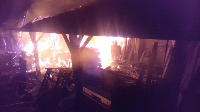 Trabalho de combate às chamas durou nove horas | Foto: Divulgação