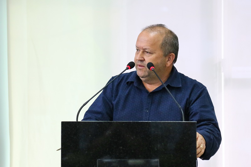 Novo presidente da Casa, Marcelindo Gruner (PTB) também programou reuniões com parlamentares | Foto Eduardo Montecino/OCP News