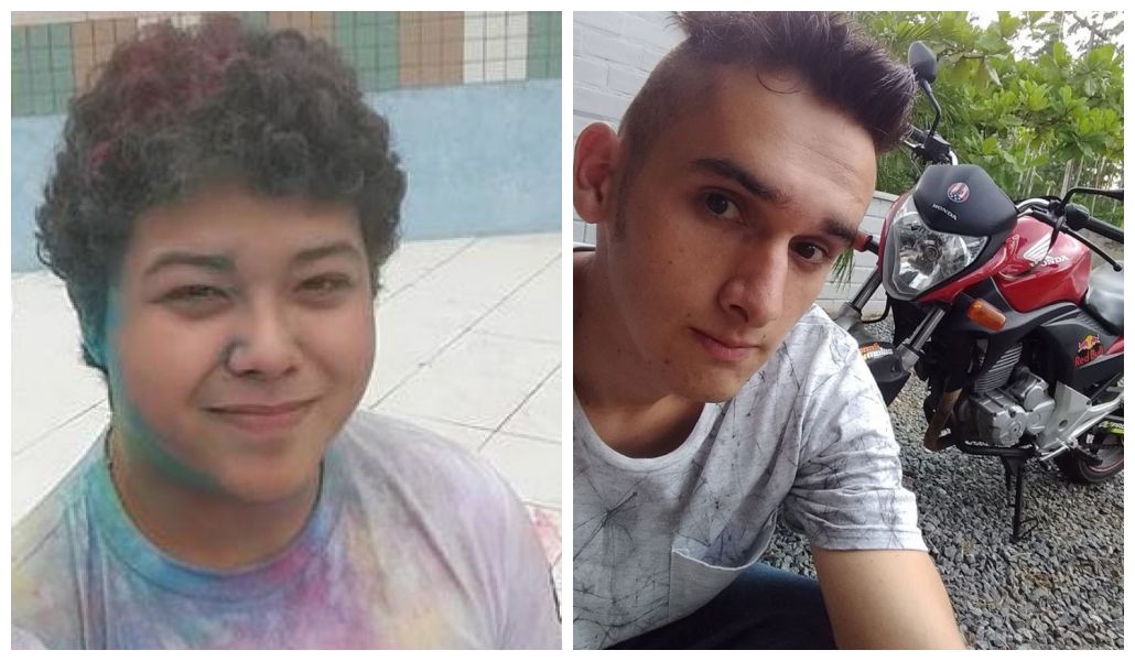 Paulo e Fabiano morreram após acidentes na SC-110 | Foto Reprodução