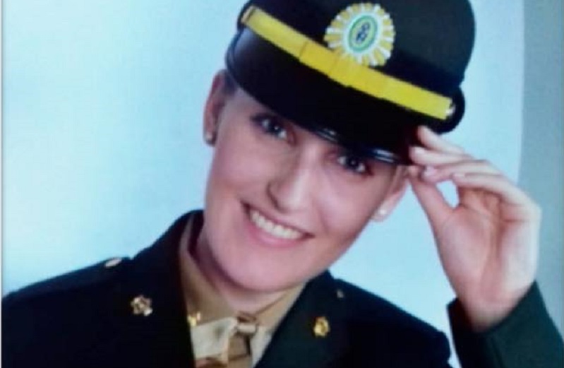 A vítima fatal, Caroline Koehler Siqueira, 21 anos,, era sargento do Exército de Cruz Alta, no RS | Foto Reprodução