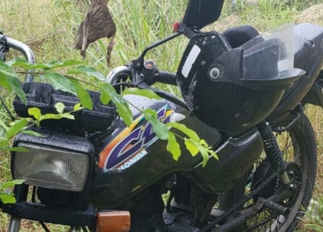 Moto furtada em 2015 foi localizada nesta segunda-feira | Foto Polícia Civil/Divulgação