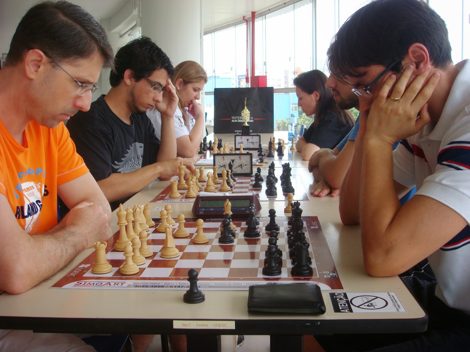 O torneio integra o projeto "Torneios de Xadrez na Universidade" e é uma das etapas da Copa NX 2019, campeonato anual do Next | Foto Divulgação