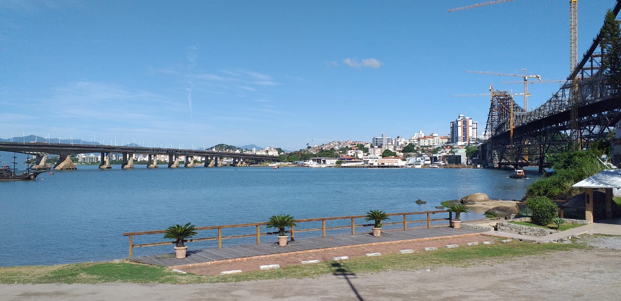 Segunda-feira (22) será mais um dia de poucas nuvens em Florianópolis | Foto Ewaldo Willerding/OCPNews