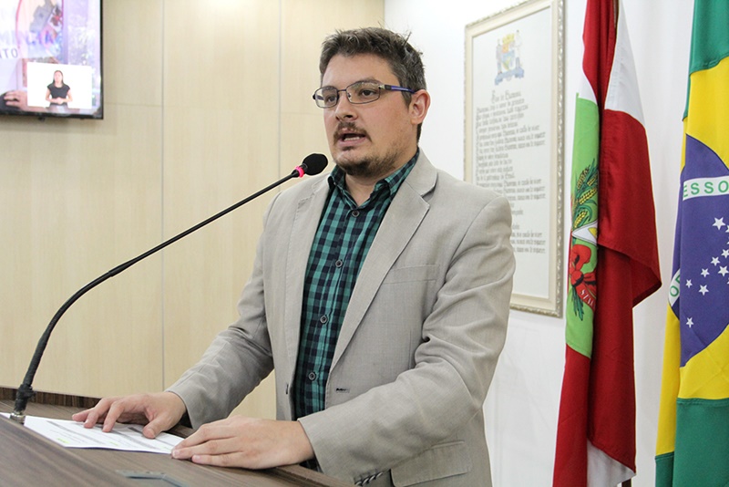 O vereador Bruno Cunha (PSB) é o autor da proposta | Foto Lucas Prudêncio/Imprensa CMB