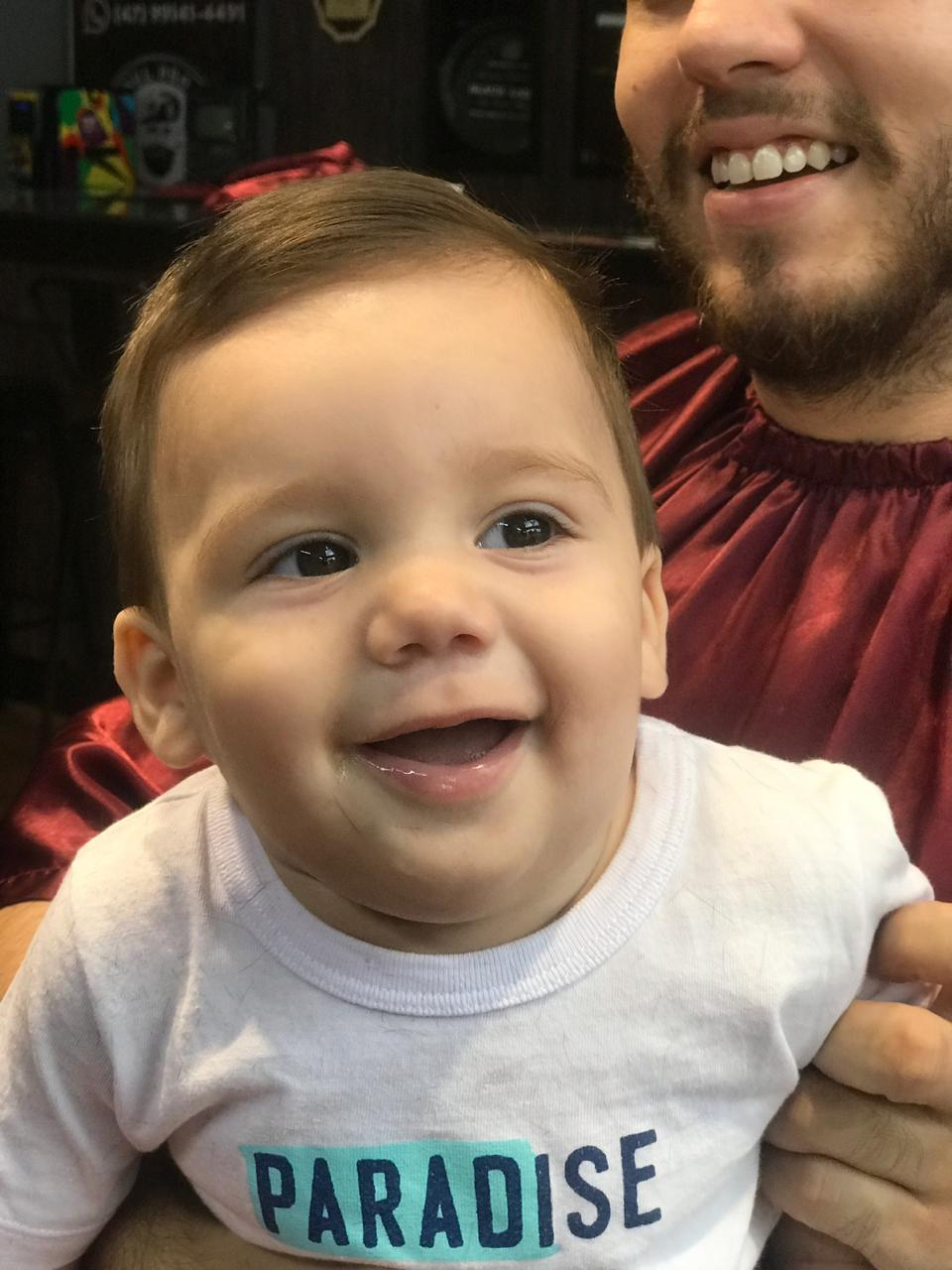 corte de cabelo bebe masculino 1 ano