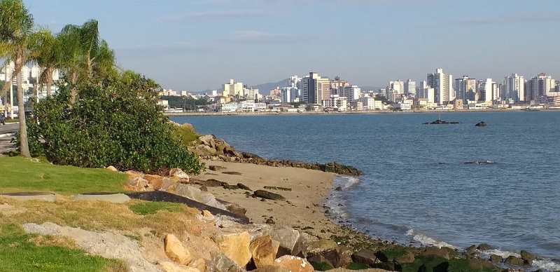 Segunda-feira (10) será de tempo firme e temperatura agradável em Florianópolis | Foto Ewaldo Willerding/OCPNews 