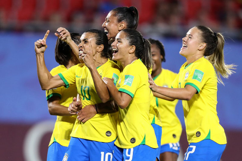 Marta fez de pênalti e quebrou mais um recorde no futebol feminino | Foto Assessoria CBF
