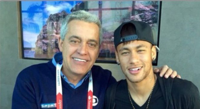 Mauro Naves (E) teria 'prejudicado' Neymar na acusação de estupro da modelo Najila Trindade | Foto Reprodução/Instagram