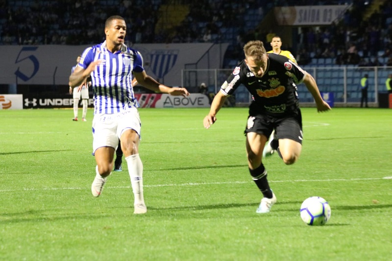 Avaí e Corinthians empataram em 1x1 na Ressacada | Foto Fred Tadeu/AFC