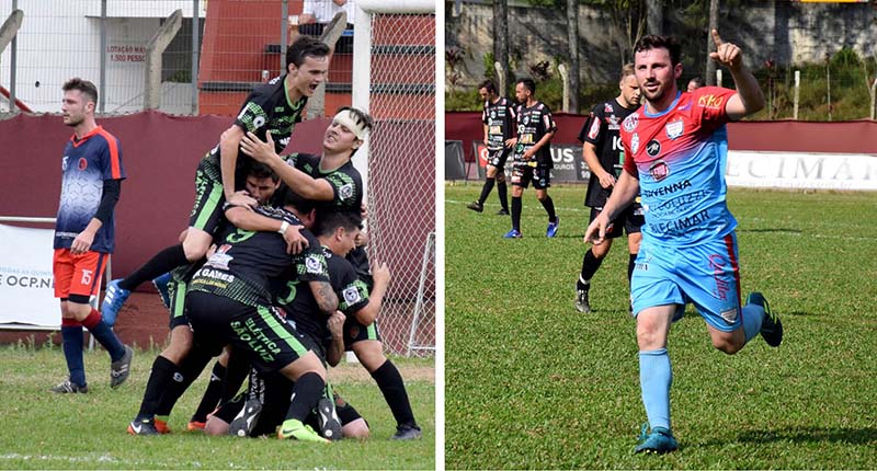 Guarany (E) e Amizade/Roma disputam o título do Varzeano de Jaraguá do Sul neste sábado (24) | Fotos Lucas Pavin/Avante! Esportes