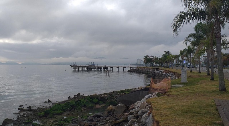 Grande Florianópolis tem alerta para temporais | Foto Ewaldo Willerding/OCPNews