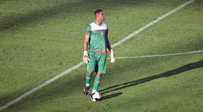 Bruno chegou a jogar pelo Boa Esporte (MG) em 2017, mas atuou apenas cinco vezes, antes de ser preso novamente | Foto Régis Melo