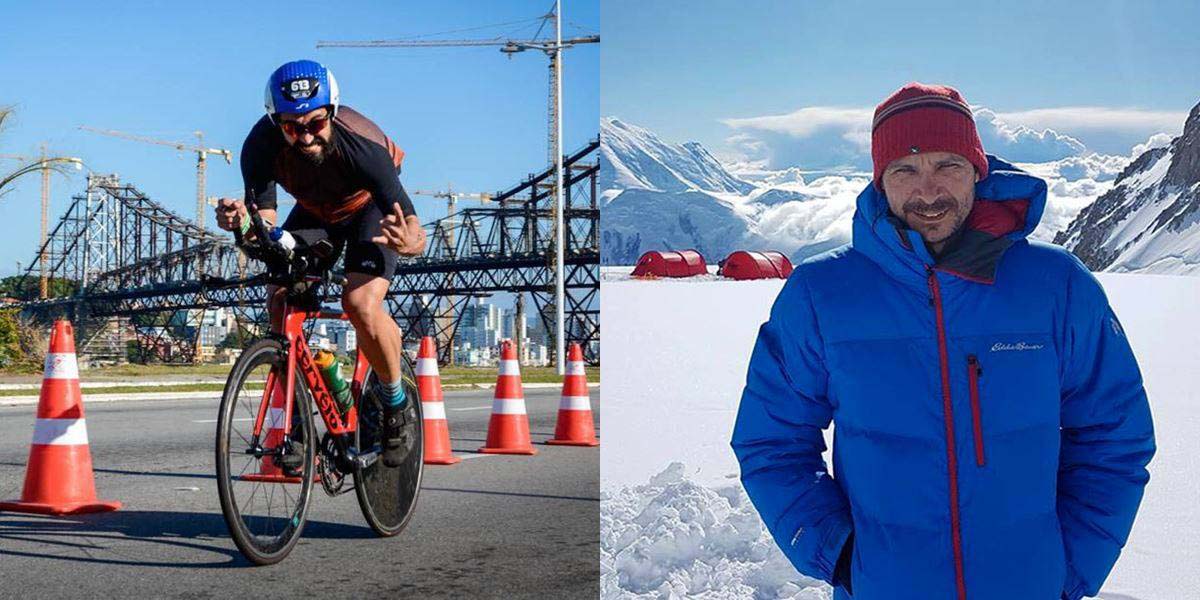 Charles Dellanoce (E) e Hélio Fenrich (D) são dois atletas que carregam histórias de muita superação no esporte | Fotos Divulgação