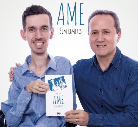 Livro sobre jovem com a doença AME será lançado nesta sexta-feira (1) em Joinville