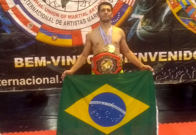 Jonathan 'Ogro' já trouxe título internacional para Jaraguá do Sul no ano passado | Foto Divulgação