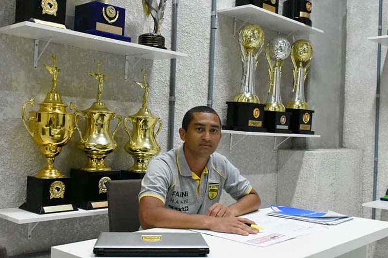 Márcio assumiu cargo de supervisor no início desta temporada | Foto Divulgação/Jaraguá Futsal