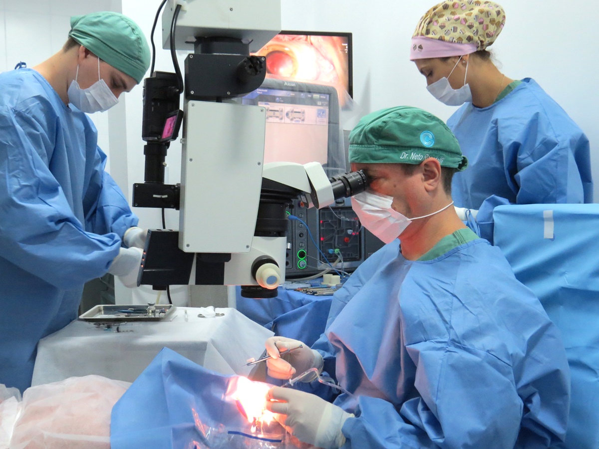 Mutirão agiliza atendimento de pacientes que aguardam por cirurgia de catarata em Indaial