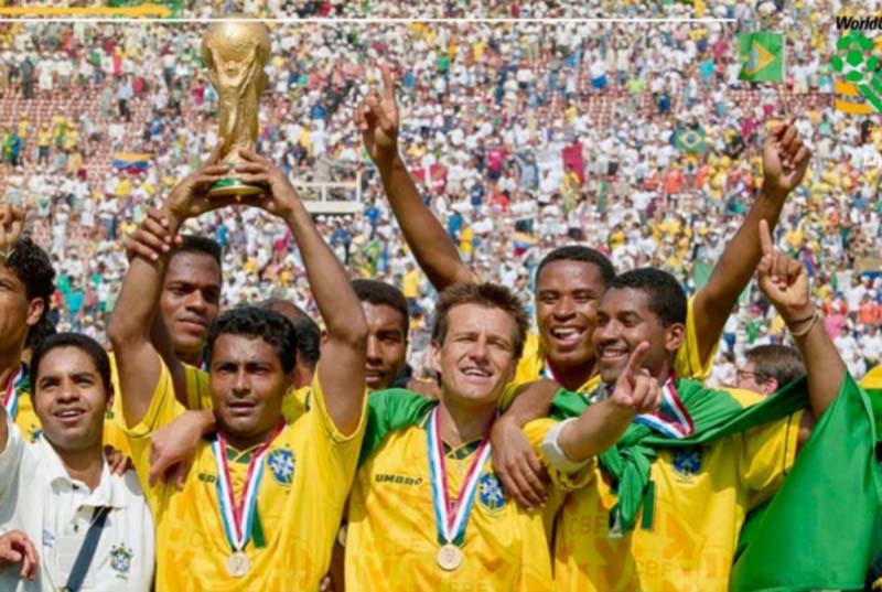 Com a conquista do tetra, Brasil quebrou um jejum de 24 anos sem título | Reprodução/Internet