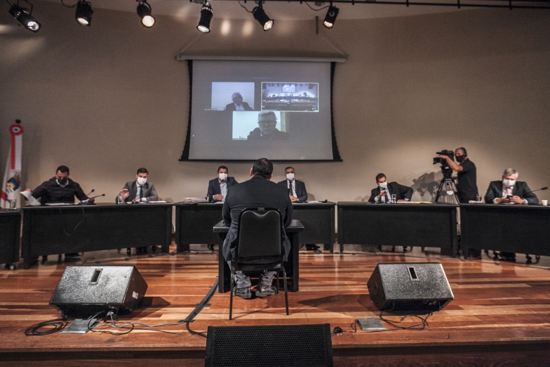 Advogado apontado como elo com empresários foi o primeiro a depor na CPI | Foto Bruno Collaço/Agência AL