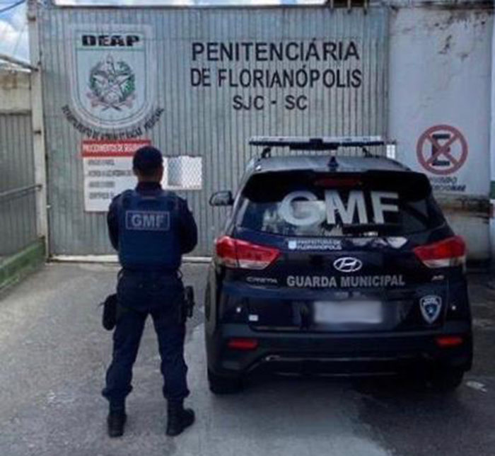 Homem foi levado ao sistema prisional | Foto: GMF/Divulgação