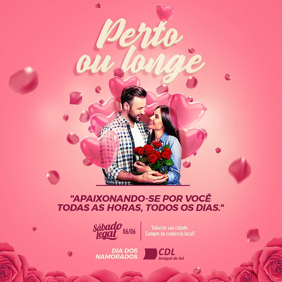CDL de Jaraguá do Sul lança campanha de Dia dos Namorados