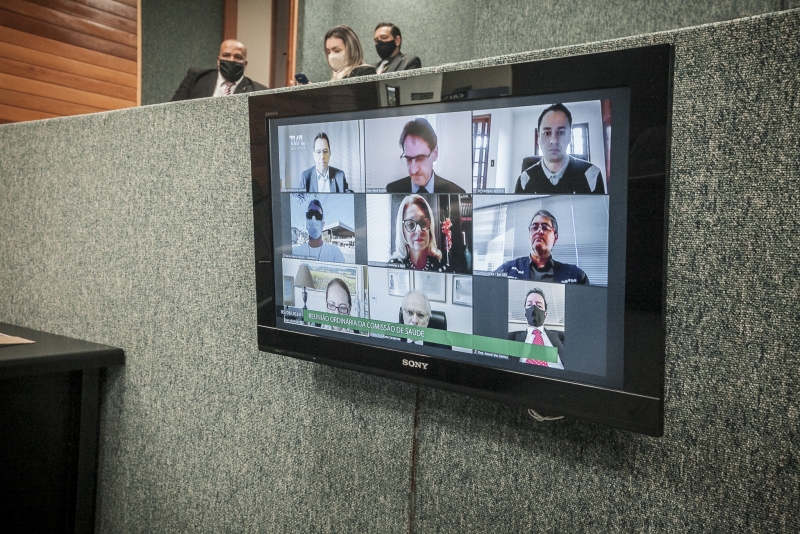Tema foi debatido por videoconferência na Alesc | Foto Agência AL