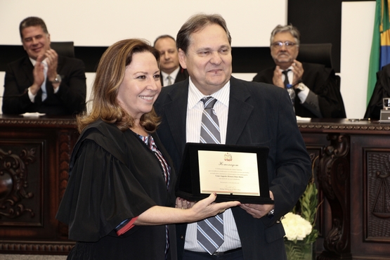 Maria do Rocio é casada com o advogado César Abreu | Foto/Arquivo/TJSC