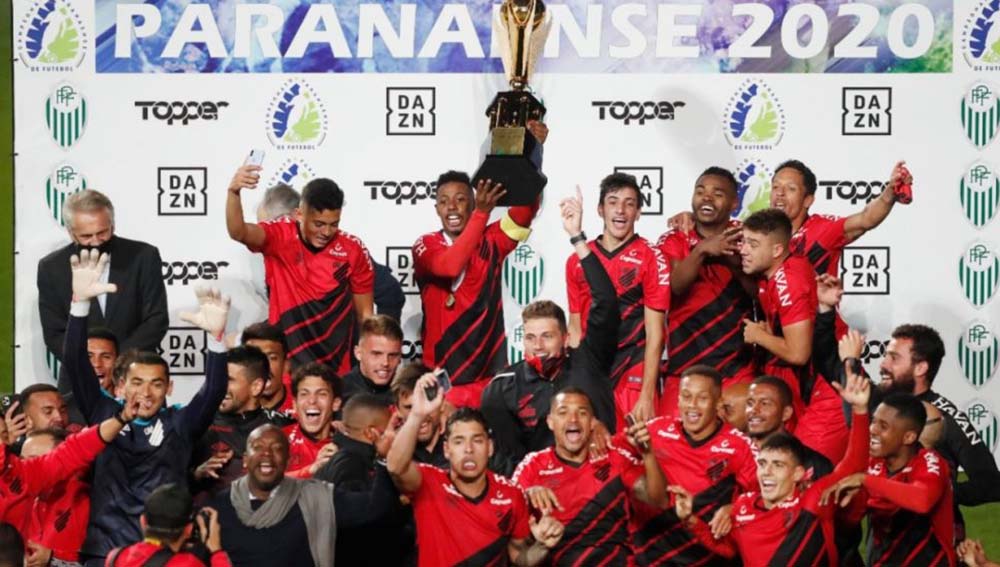 Athletico-PR foi campeão no Paraná sobre o rival Coritiba | Foto: Albari Rosa/Tribuna do Paraná